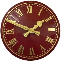 Bradford Outdoor Clock Service red dial